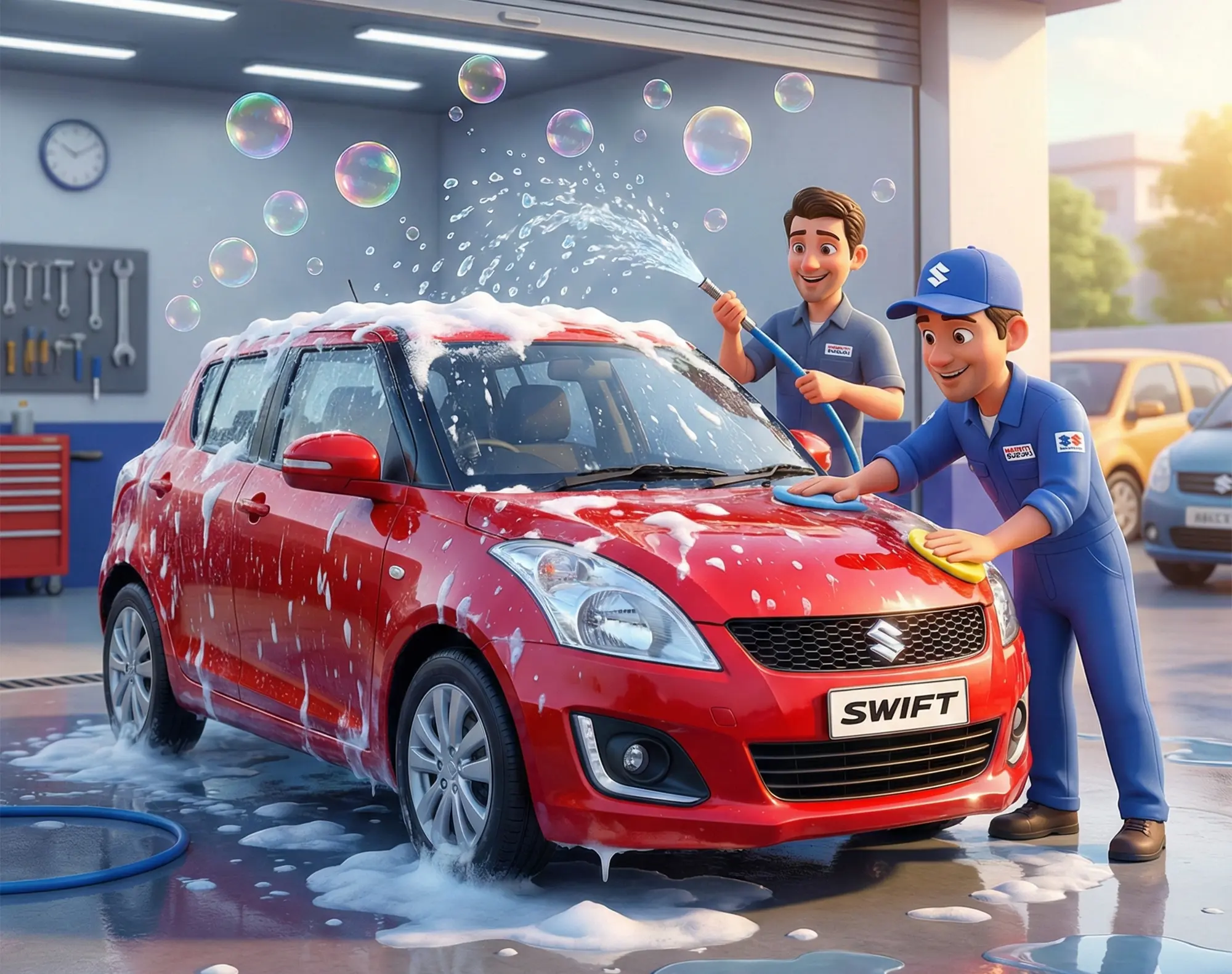 Vehicle Washing Service